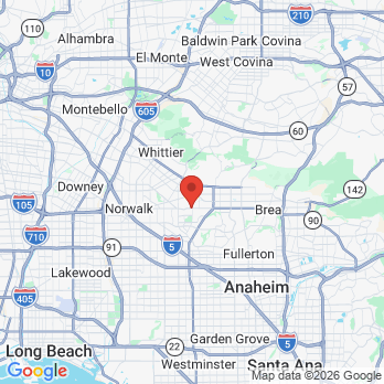 Map to IMPERIAL DENTAL office in La Mirada, CA