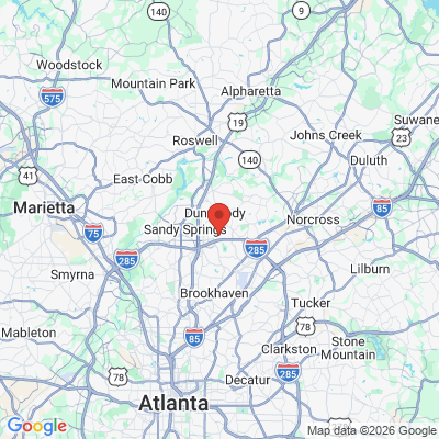 Map to  office in Atlanta, GA