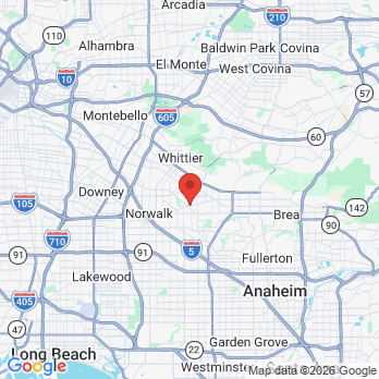 Map to Primary Office office in Whittier, CA