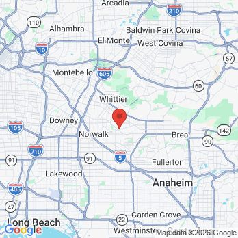 Map to Mac Dental office in Whittier, CA