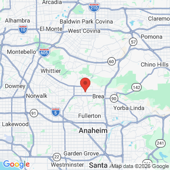 Map to Summit Smiles  office in La Habra, CA