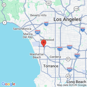 Map to Lumina HealthCare office in Los Angeles, CA