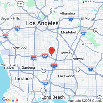 Map to PhD Dental of Lynwood office in Los Angeles, CA