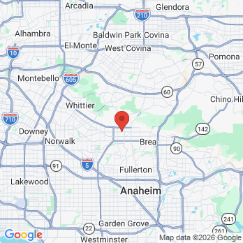 Map to Smile Big Dentistry - Dr. Lea Bangsil DMD office in La Habra, CA