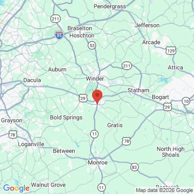 Map to  office in Bethlehem, GA