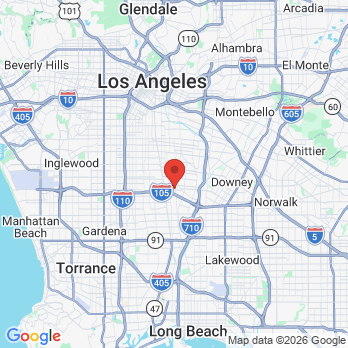 Map to Smiles West Lynwood  office in Lynwood, CA