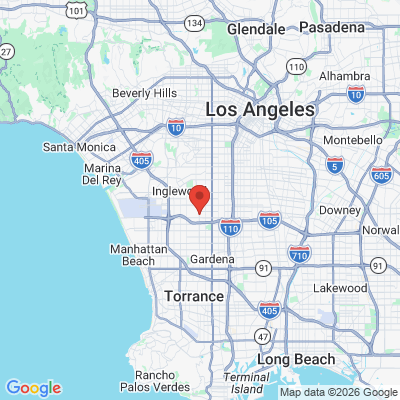 Map to  office in Inglewood, CA