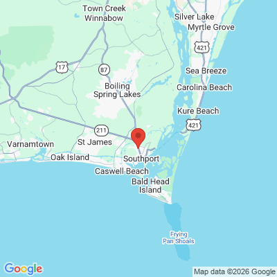 Map to  office in Southport, NC