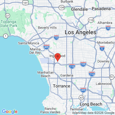 Map to  office in Inglewood, CA