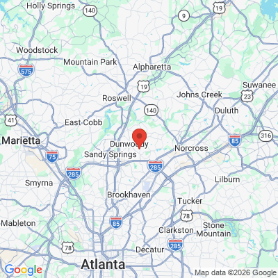 Map to  office in Dunwoody, GA