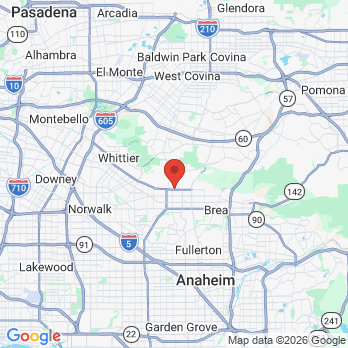 Map to Primary Office office in La Habra, CA