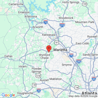 Map to  office in Marietta, GA