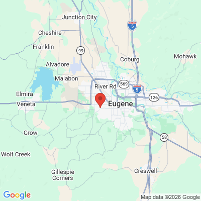Map to  office in Eugene, OR