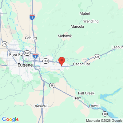 Map to  office in Springfield, OR