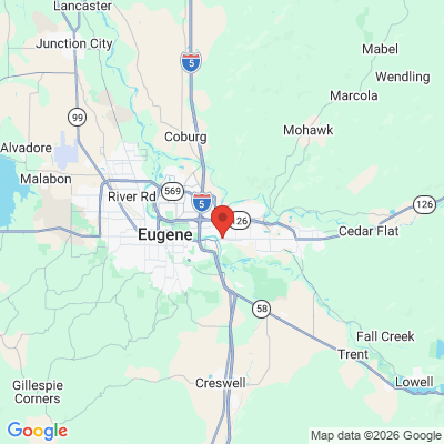 Map to  office in Springfield, OR
