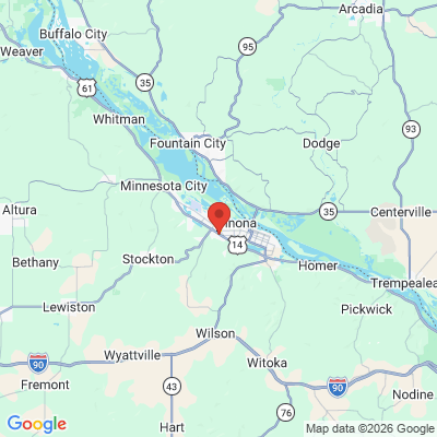 Map to  office in Winona, MN