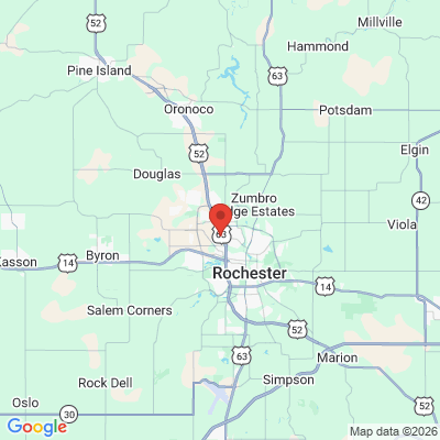 Map to  office in Rochester, MN