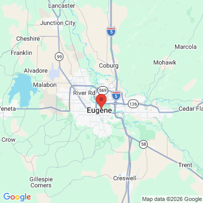 Map to  office in Eugene, OR
