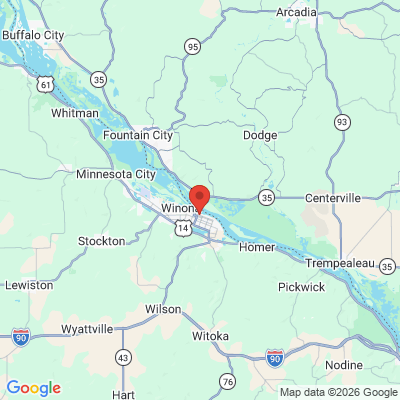 Map to  office in Winona, MN