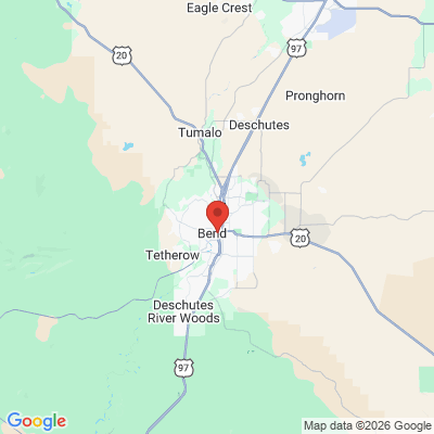 Map to Aesthetic Dentistry of Bend office in Bend, OR