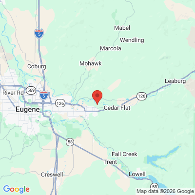 Map to  office in Springfield, OR