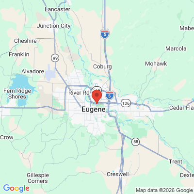Map to  office in Eugene, OR
