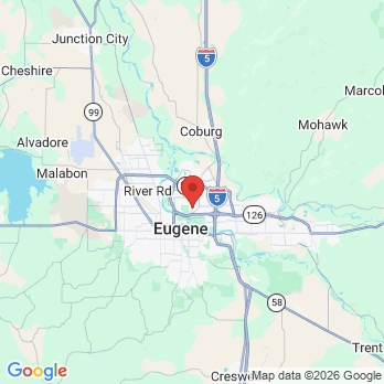 Map to 721553638 office in Eugene, OR