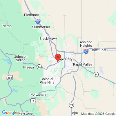Map to  office in Rapid City, SD