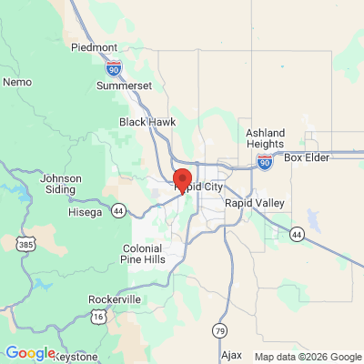 Map to  office in Rapid City, SD
