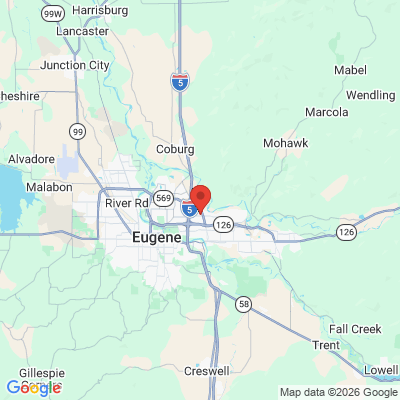 Map to  office in Springfield, OR