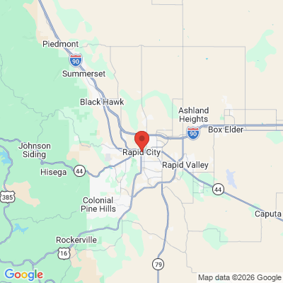 Map to  office in Rapid City, SD