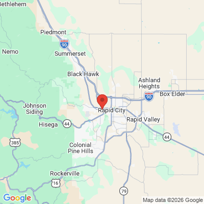 Map to  office in Rapid City, SD
