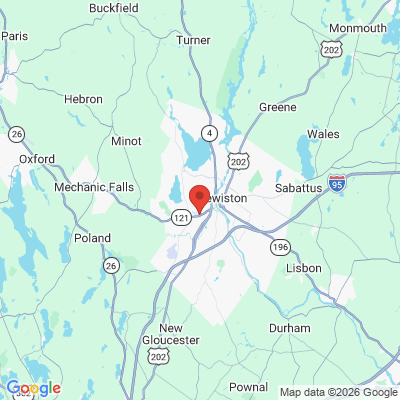 Map to  office in Auburn, ME