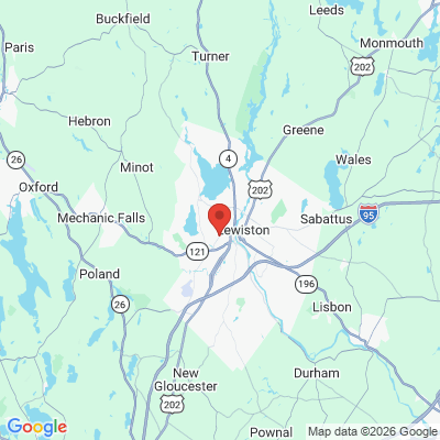 Map to  office in Auburn, ME