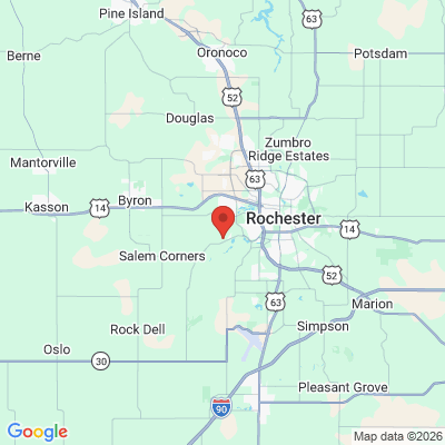 Map to  office in Rochester, MN