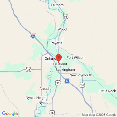Map to  office in Fruitland, ID