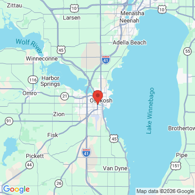 Map to  office in Oshkosh, WI