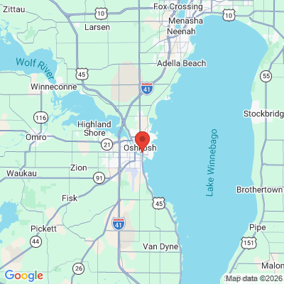Map to  office in Oshkosh, WI