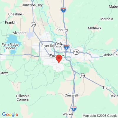 Map to  office in Eugene, OR