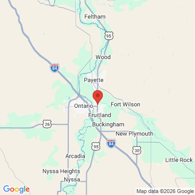 Map to  office in Fruitland, ID