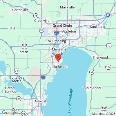 Map to  office in Neenah, WI