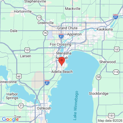 Map to  office in Neenah, WI
