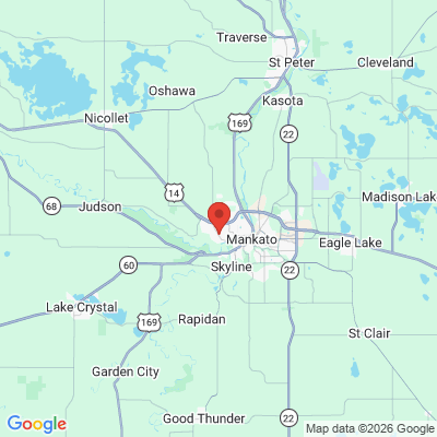 Map to  office in North Mankato, MN