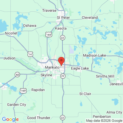 Map to  office in Mankato, MN