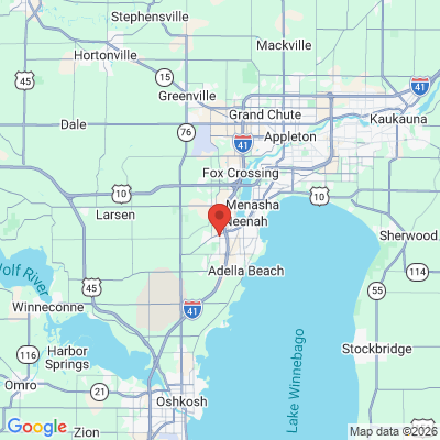 Map to  office in Neenah, WI