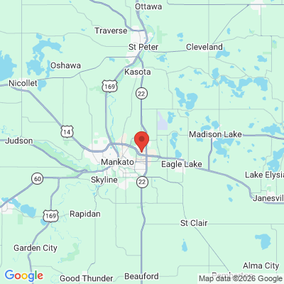 Map to  office in Mankato, MN