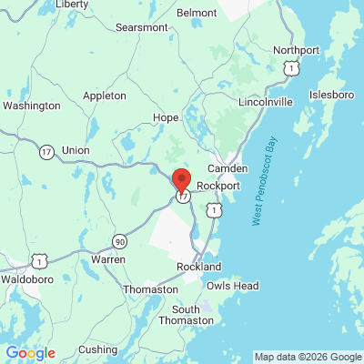 Map to  office in Rockport, ME