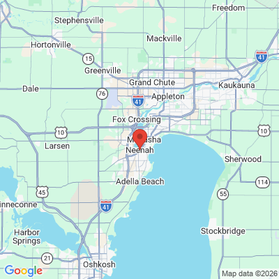 Map to  office in Neenah, WI