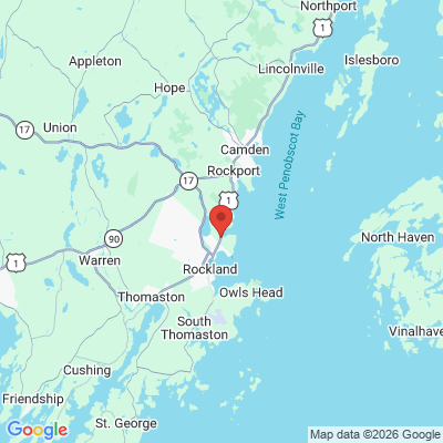 Map to  office in Rockport, ME