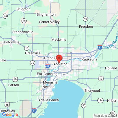 Map to  office in Appleton, WI